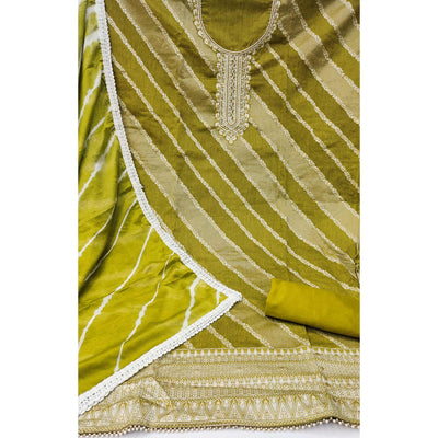 green-floral-woven-with-handwork-banarasi-silk-dress-material-4