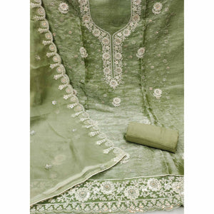 green-floral-sequins-embroidered-viscose-golden-crush-dress-material