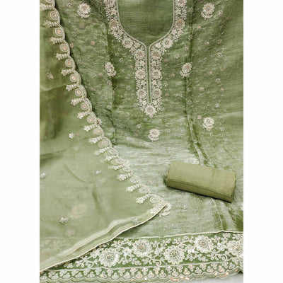 green-floral-sequins-embroidered-viscose-golden-crush-dress-material