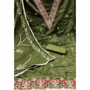 green-sequins-embroidery-with-handwork-viscose-golden-crush-dress-material