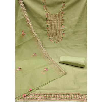 green-floral-embroidered-roman-cotton-silk-dress-material-13