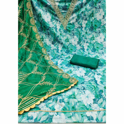 green-digital-printed-with-handwork-viscose-banarasi-dress-material