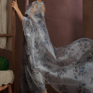 grey-floral-printed-soft-organza-saree-with-stone-work-border