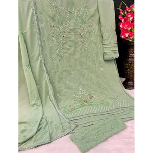 green-heavy-embroidered-work-georgette-dress-material