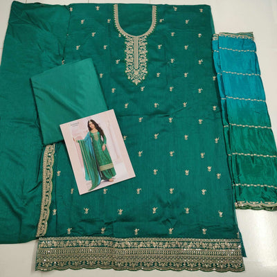 green-floral-embroidered-vichitra-silk-dress-material-11