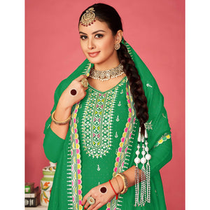 green-floral-embroidered-vichitra-silk-dress-material-7