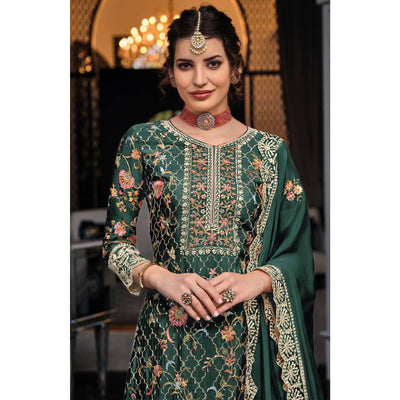green-floral-embroidered-pure-silk-unstitched-salwar-suit