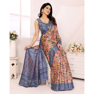 grey-floral-printed-khadi-saree