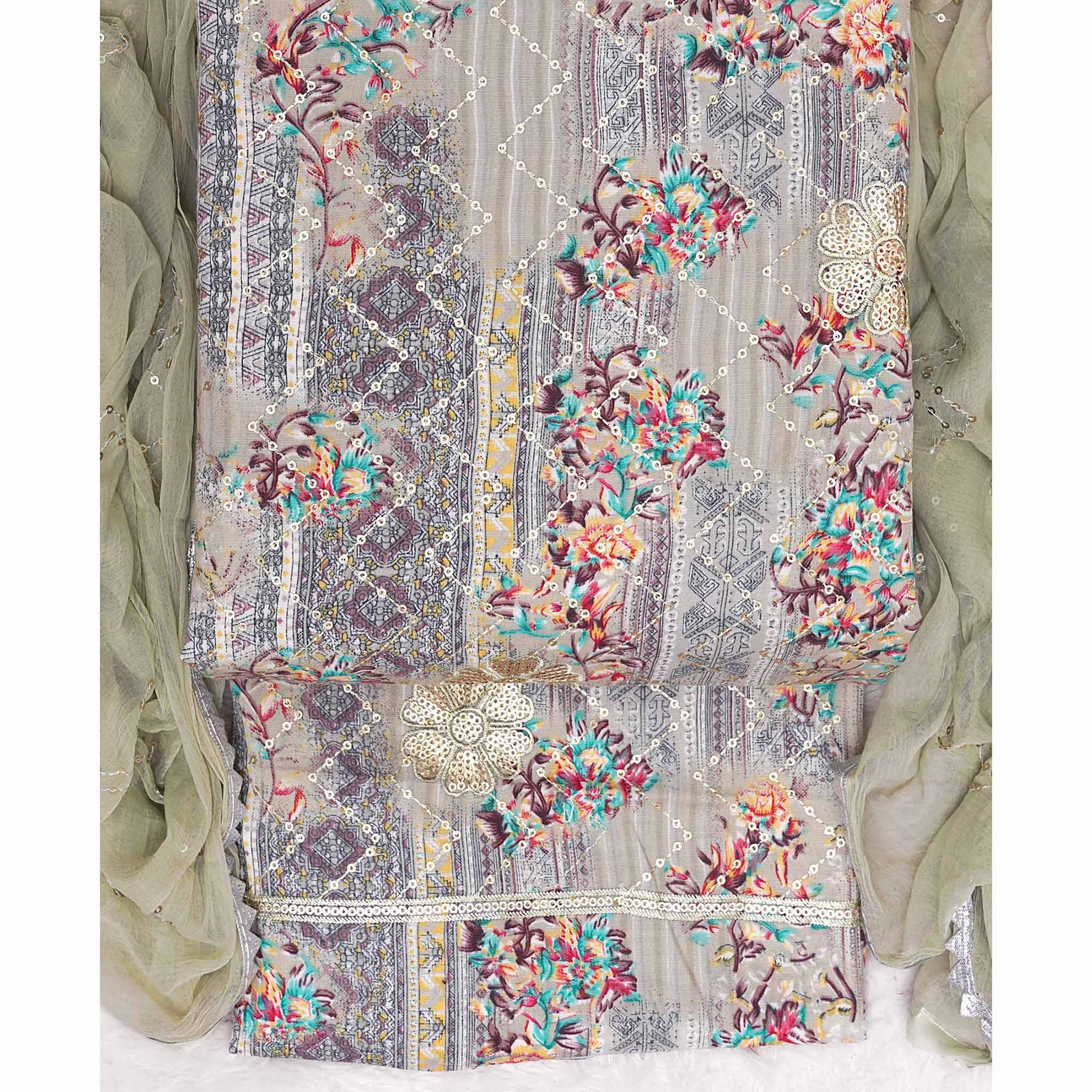 green-floral-foil-printed-pure-cotton-dress-material