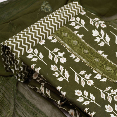 green-foil-printed-cotton-blend-dress-material-1