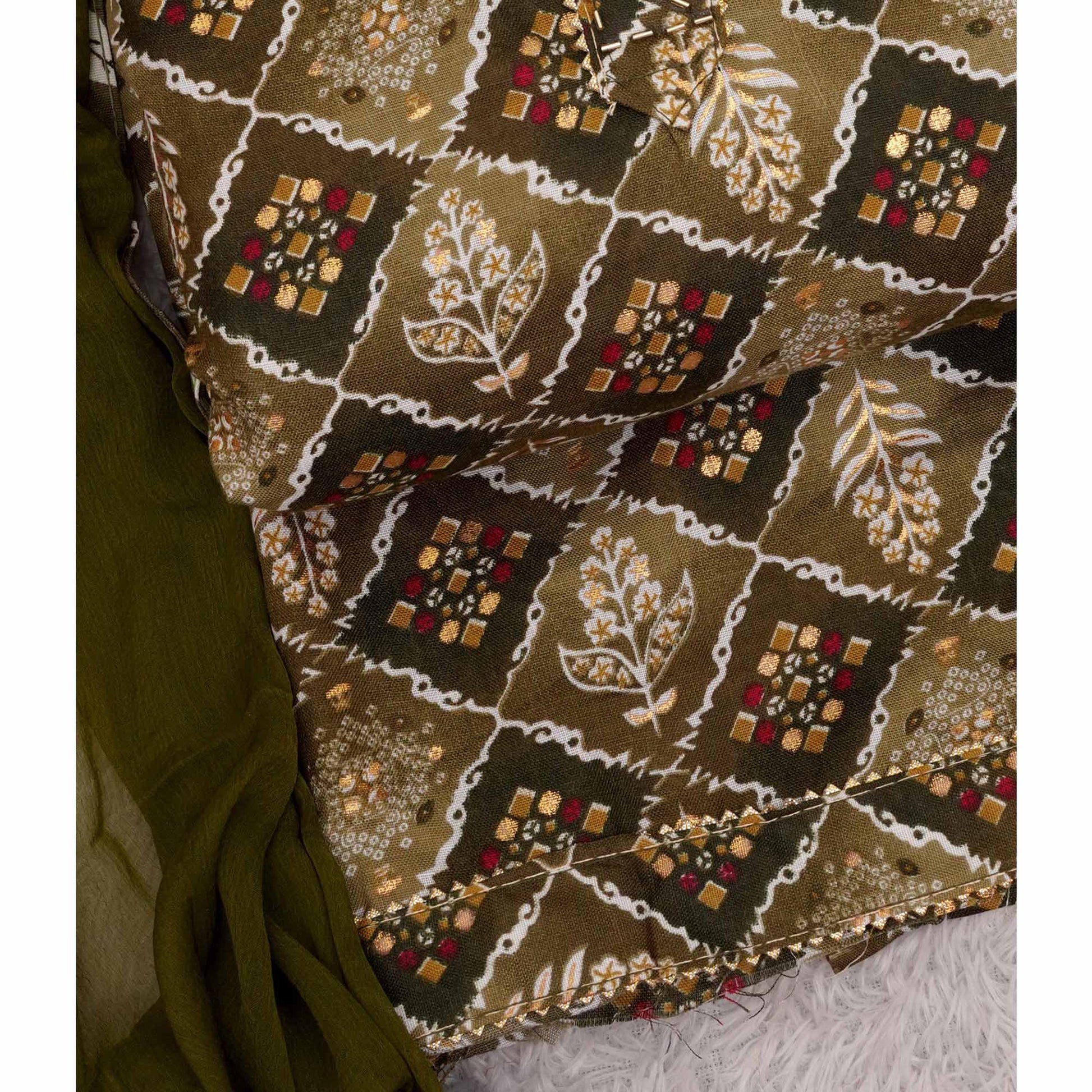green-foil-printed-with-handwork-cotton-blend-dress-material