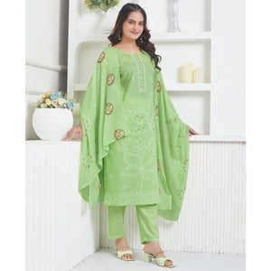 green-printed-pure-cotton-salwar-suit-with-mirror-work