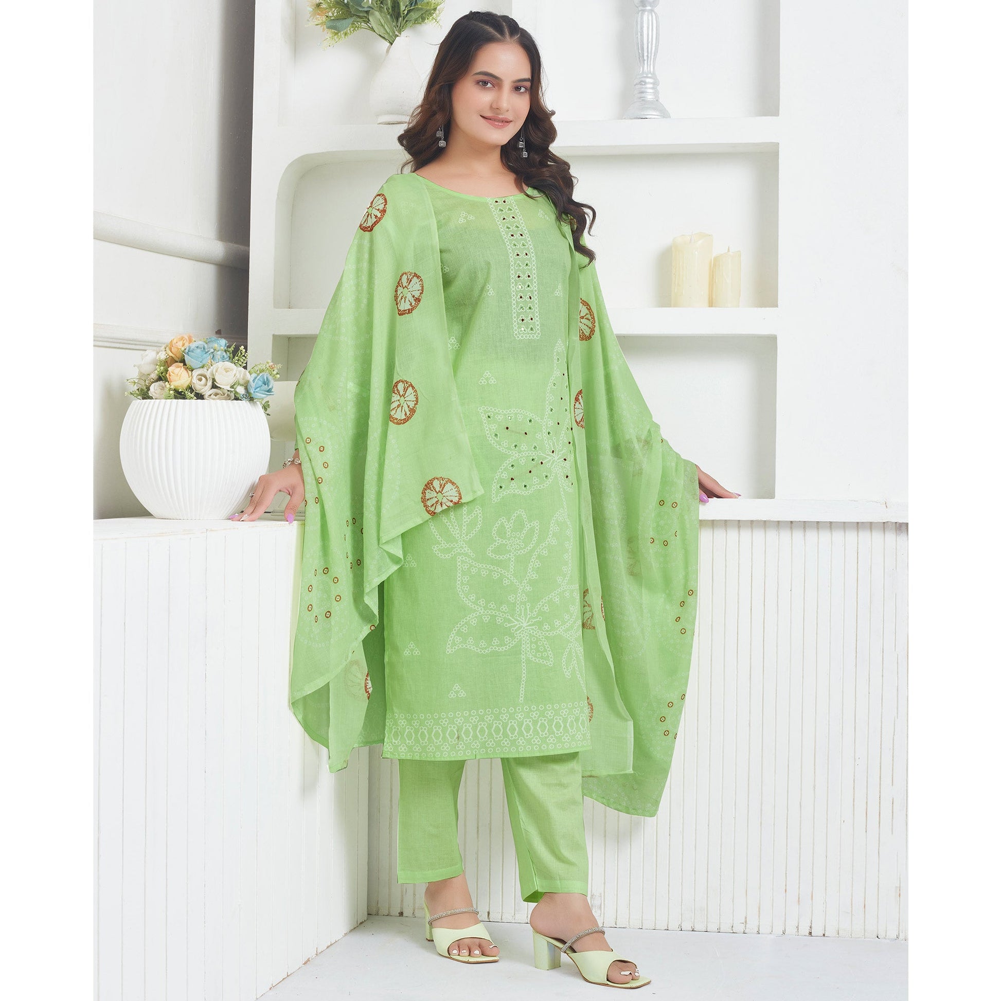 green-printed-pure-cotton-salwar-suit-with-mirror-work