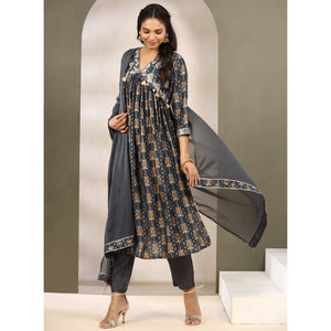 navy-blue-floral-printed-muslin-anarkali-suit