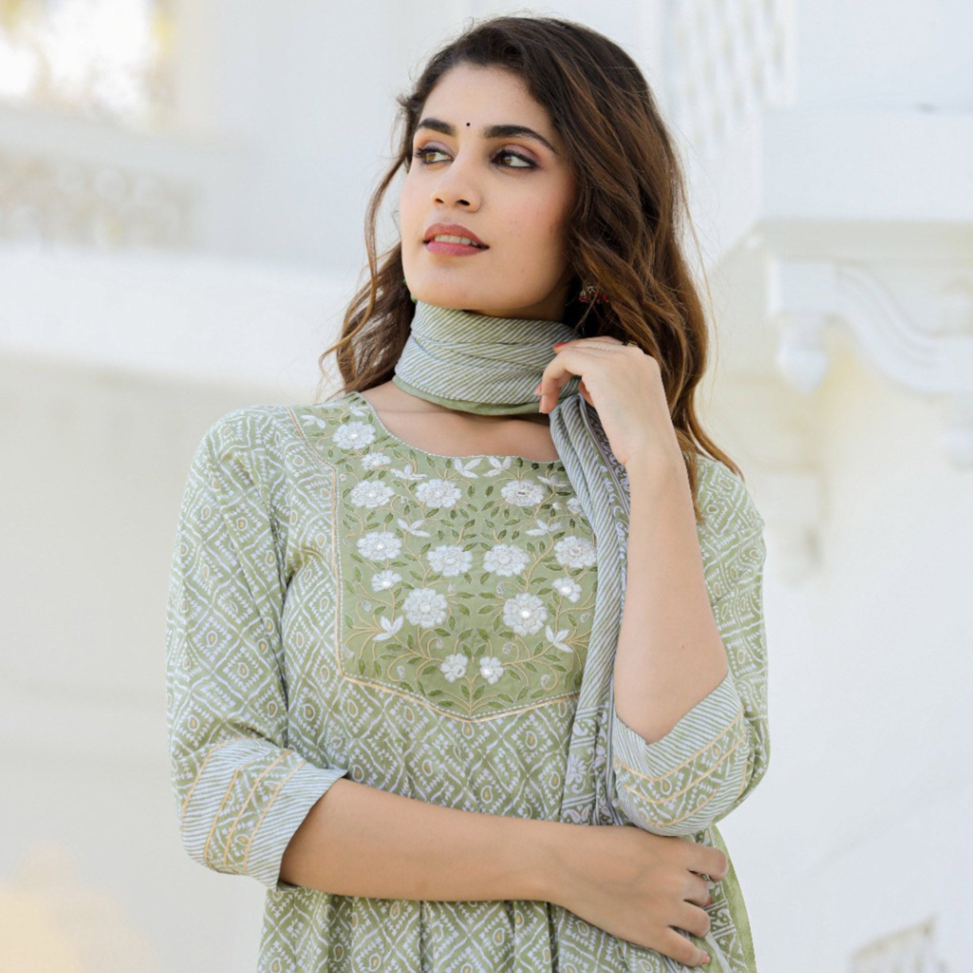 green-printed-with-embroidered-pure-cotton-anarkali-suit