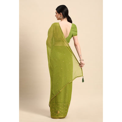 green-foil-printed-with-swarovski-brasso-saree