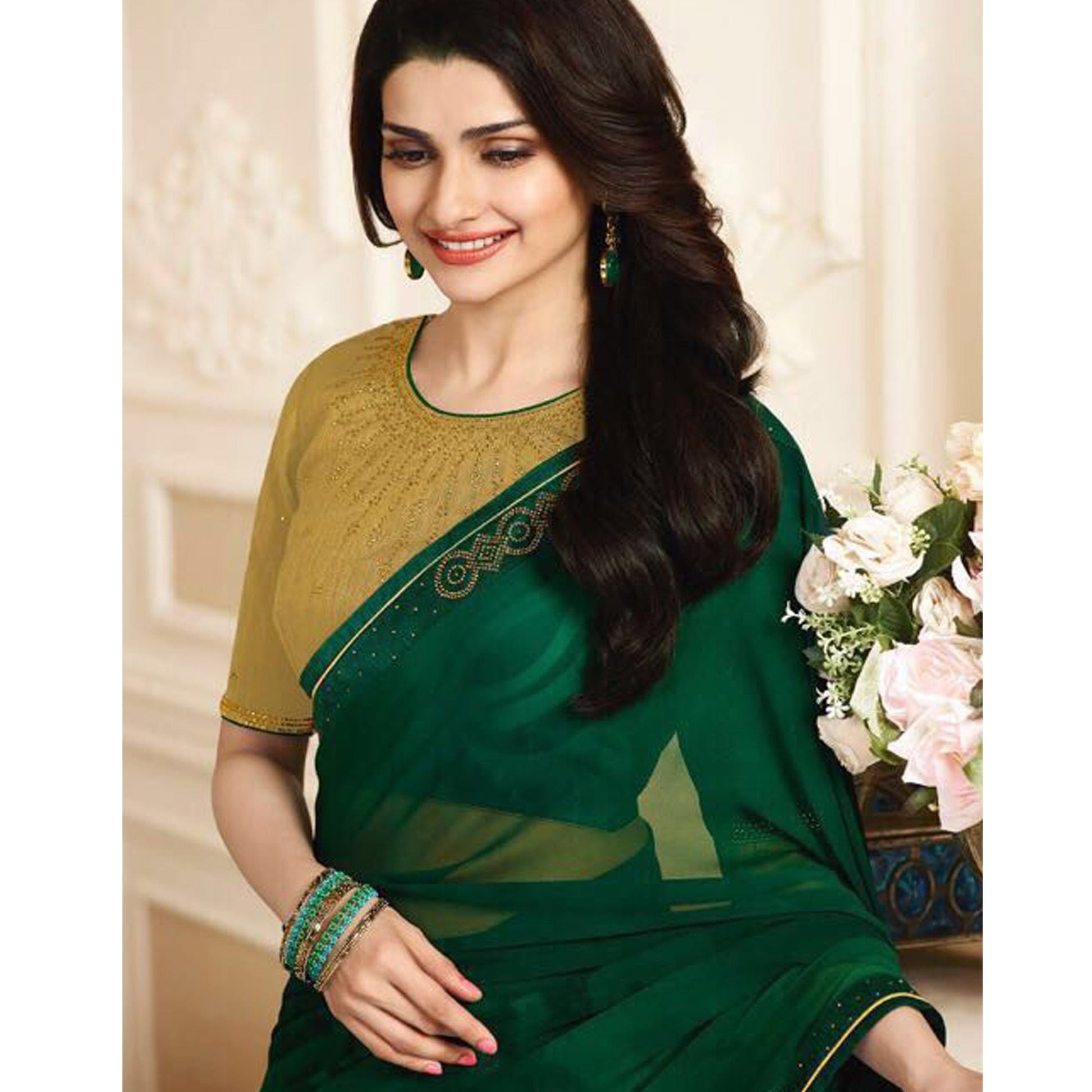green-swarovski-work-georgette-saree-1