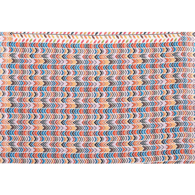 Cream & Multicolor Digital Floral Printed Linen Saree