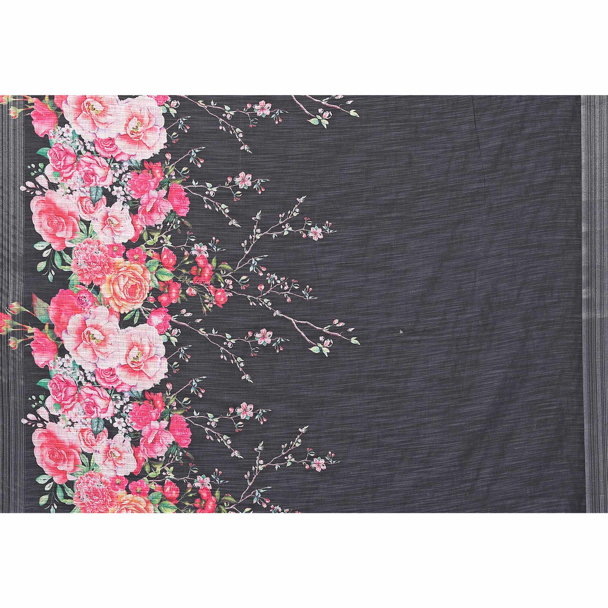 grey-pink-digital-floral-printed-linen-saree