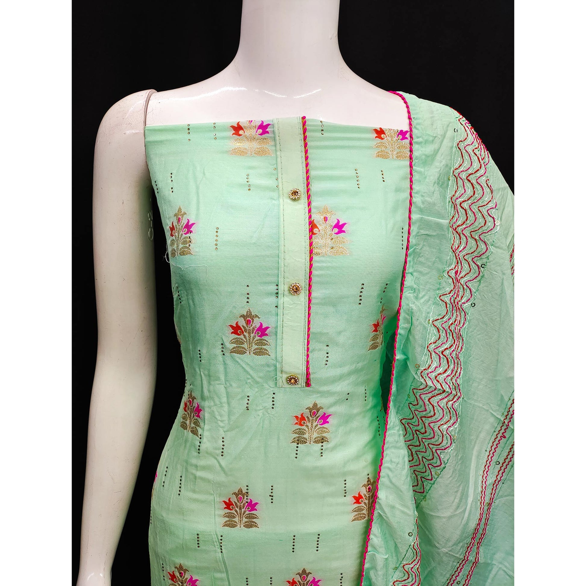 green-woven-banarasi-silk-dress-material-7