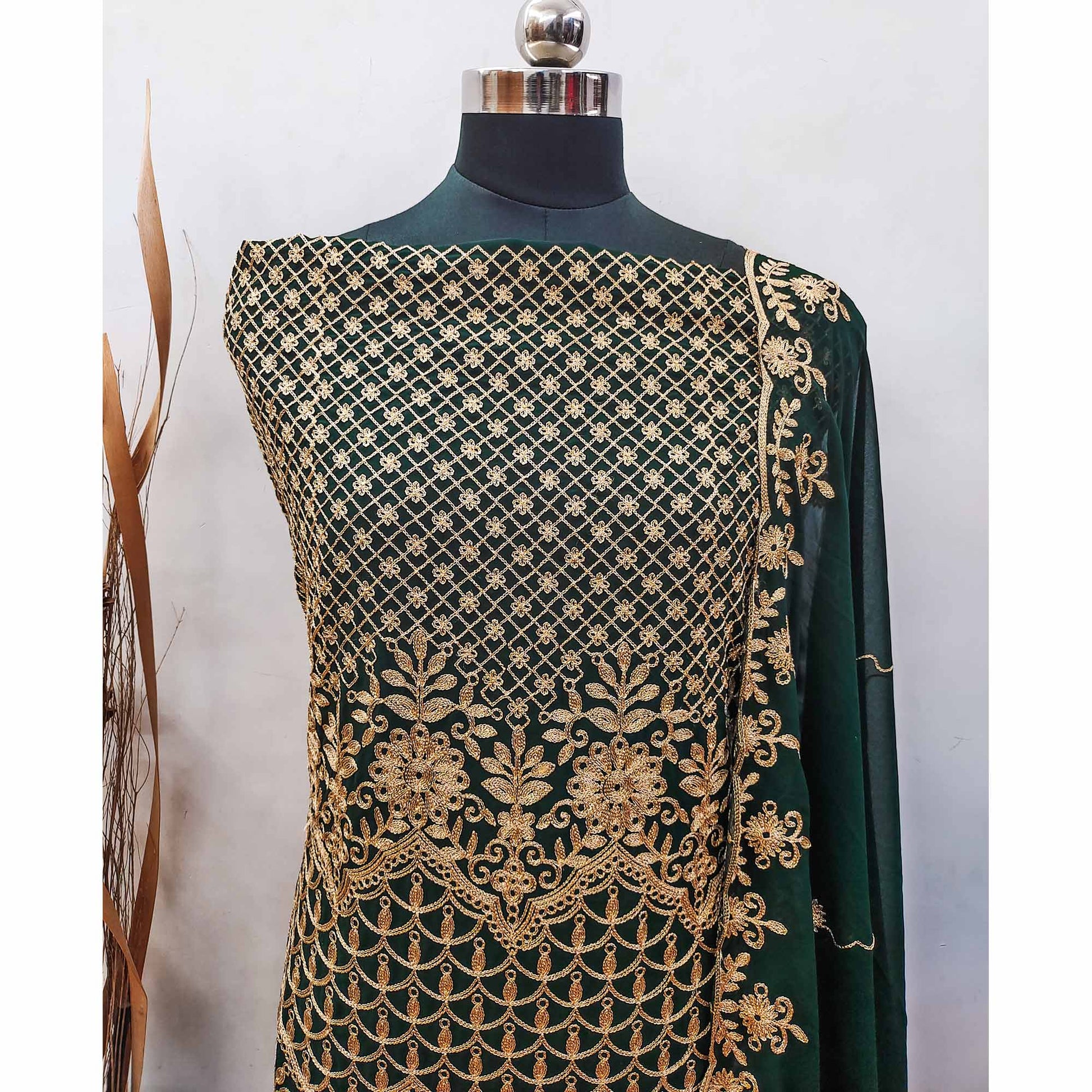 green-floral-embroidered-georgette-dress-material-12