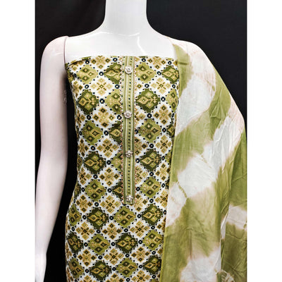 green-foil-printed-cotton-blend-dress-material-2