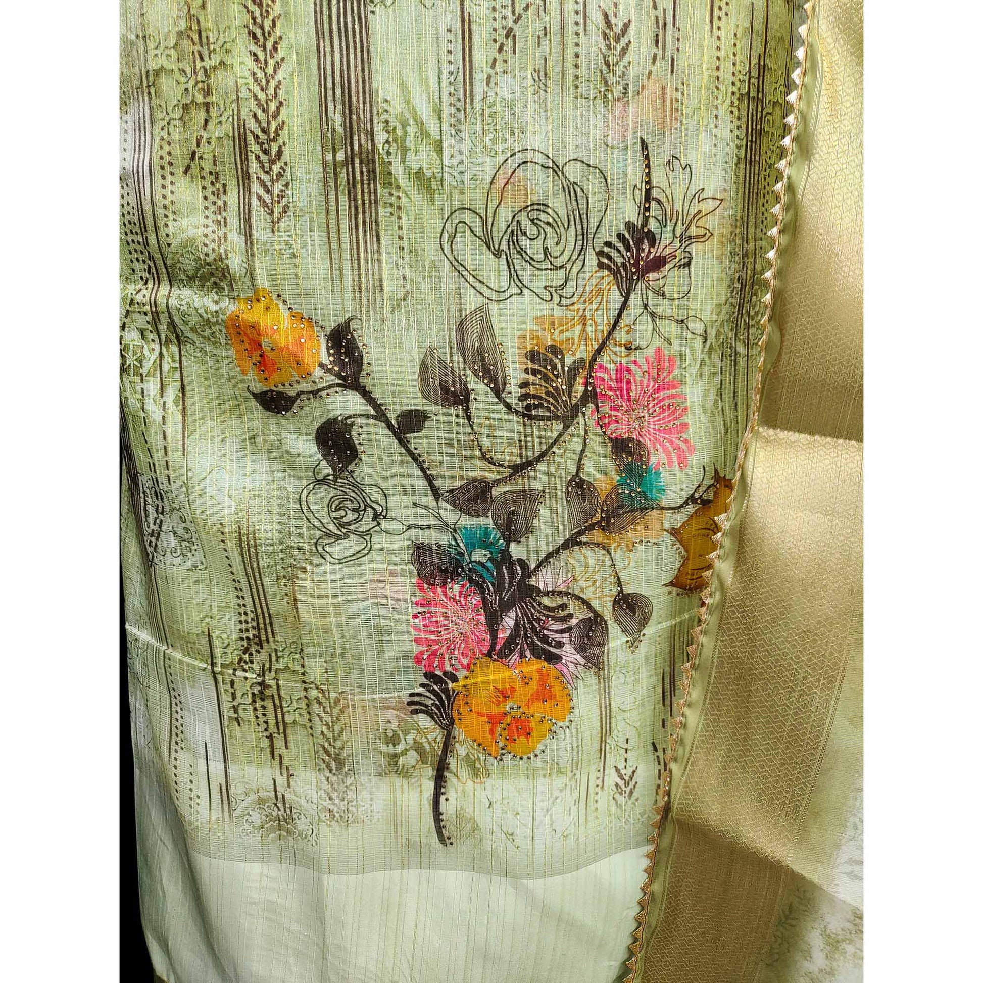 green-floral-printed-with-swarovski-work-organza-dress-material