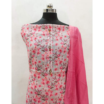 grey-floral-printed-linen-dress-material-2