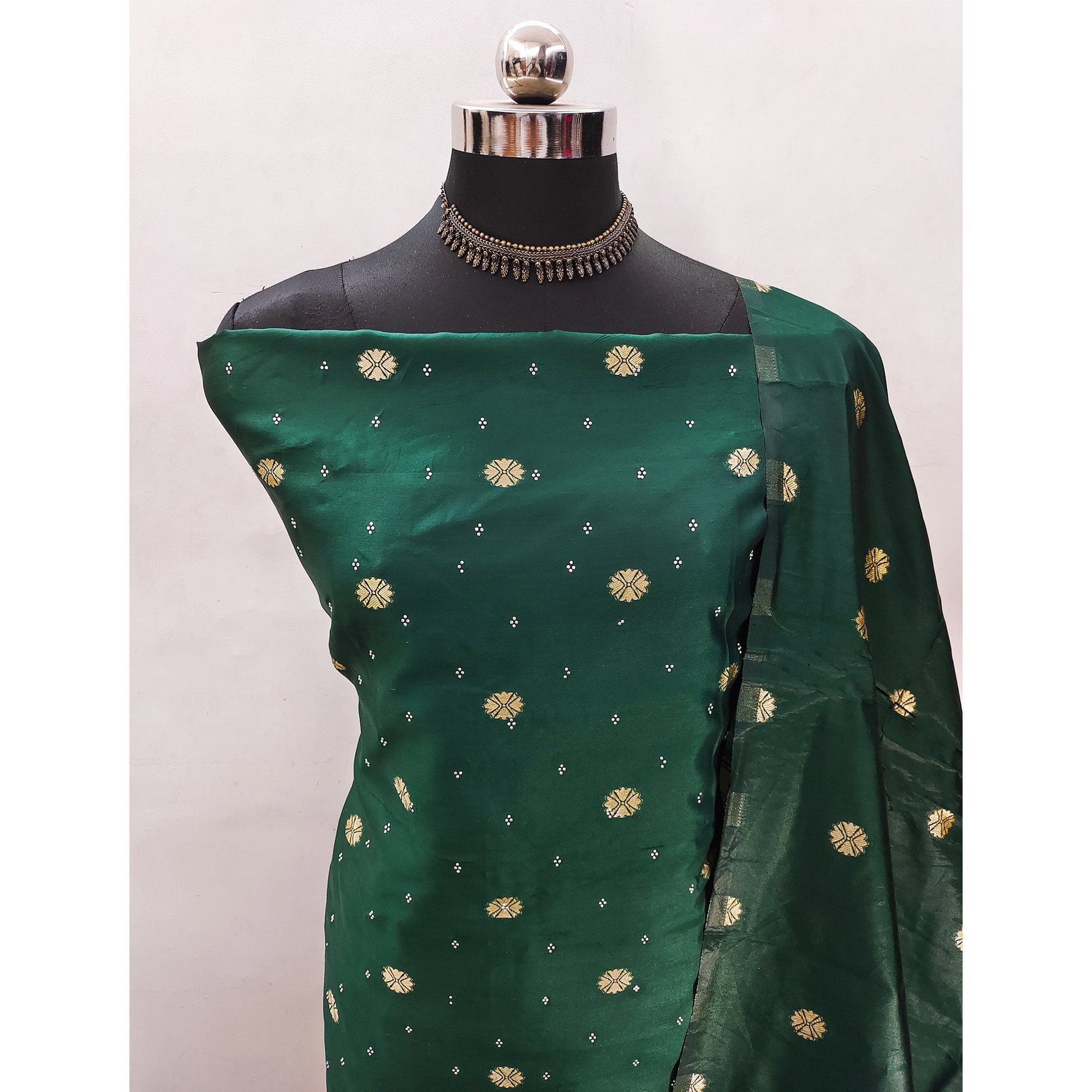 green-floral-woven-with-swarovski-work-banarasi-silk-dress-material
