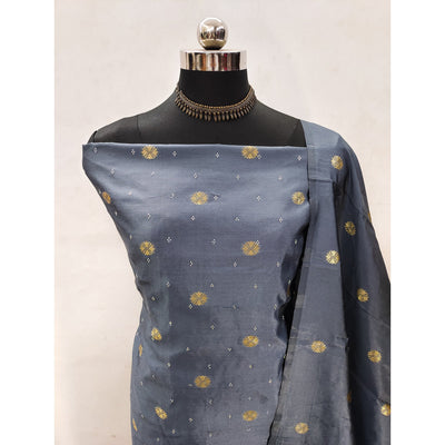 grey-floral-woven-with-swarovski-work-banarasi-silk-dress-material