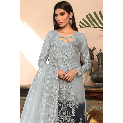 grey-black-floral-embroidered-organza-semi-stitched-pakistani-suit