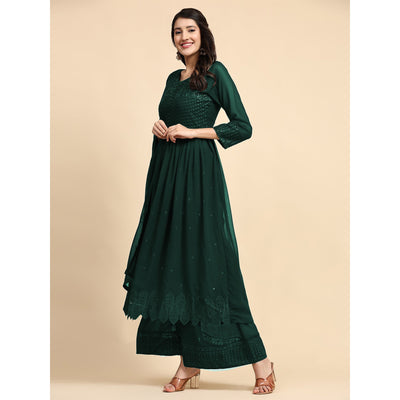 green-sequins-embroidered-georgette-semi-stitched-suit
