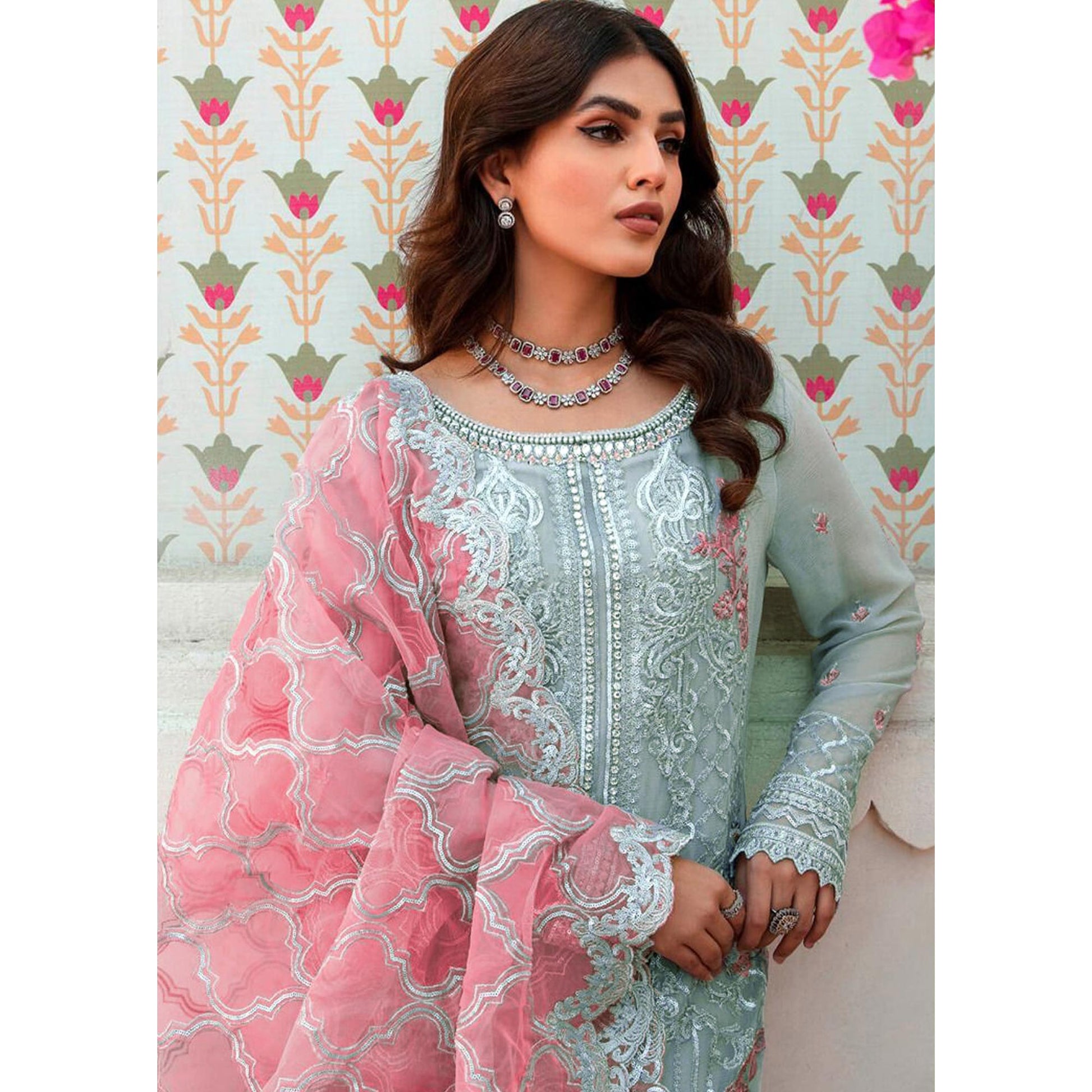 grey-floral-embroidered-organza-semi-stitched-pakistani-suit-2