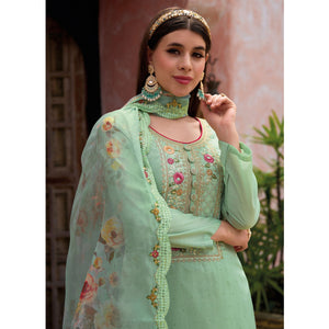 green-floral-embroidered-viscose-semi-stitched-suit
