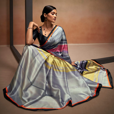 grey-digital-printed-satin-saree-3