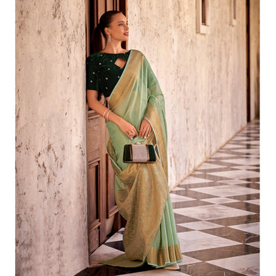 green-woven-tissue-saree-2