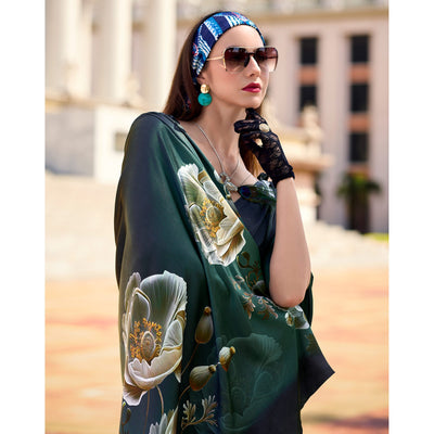 green-digital-printed-pure-satin-saree-1