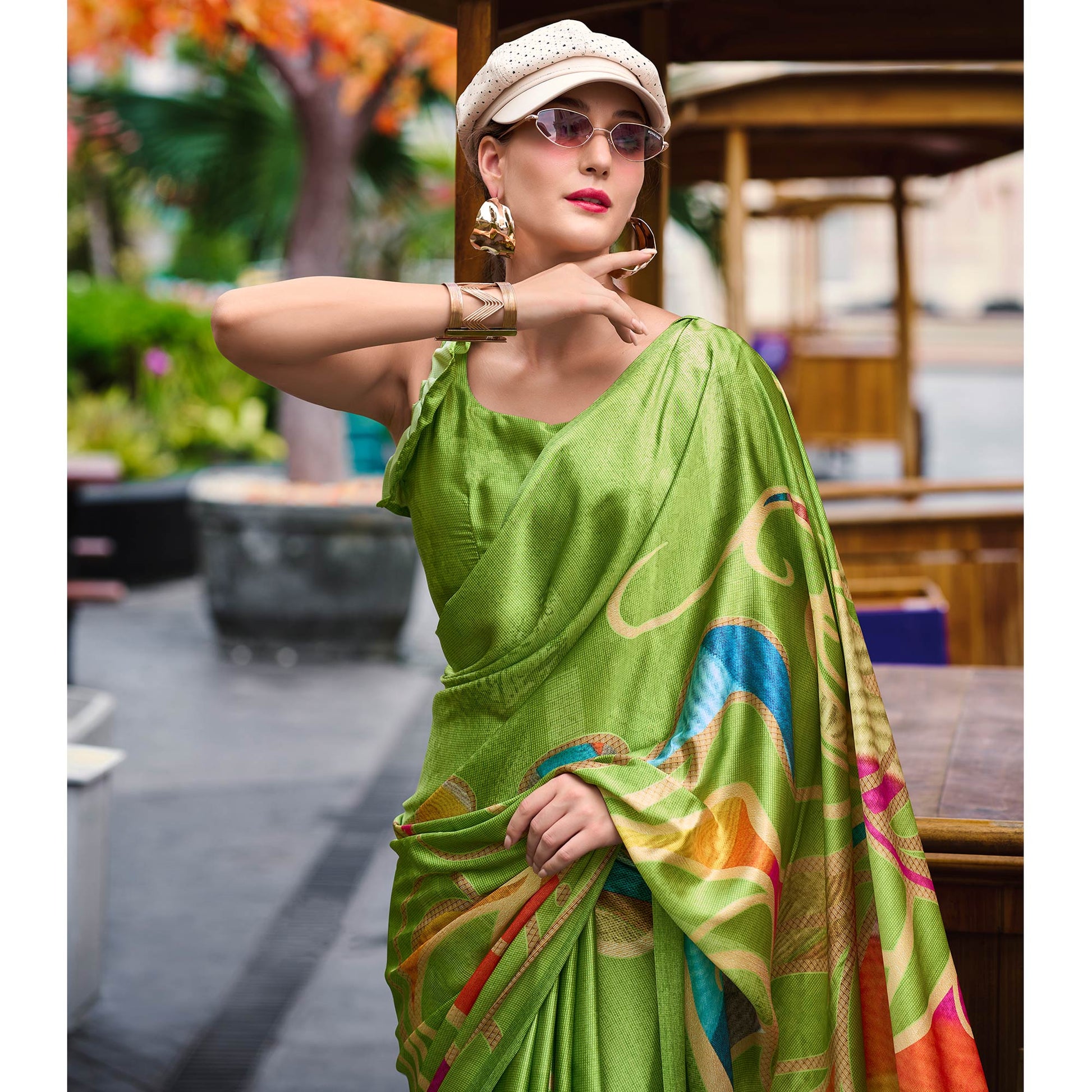 green-digital-printed-pure-satin-saree-21