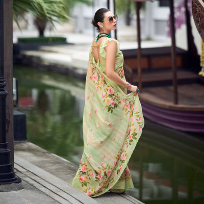 green-floral-digital-printed-georgette-saree-20