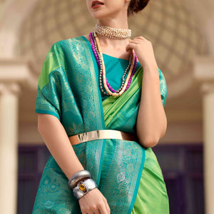 cream-digital-printed-satin-saree-1