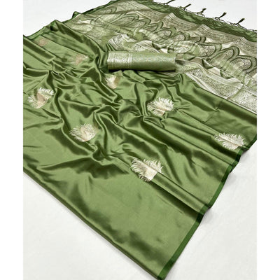 green-handloom-weaving-satin-saree-42