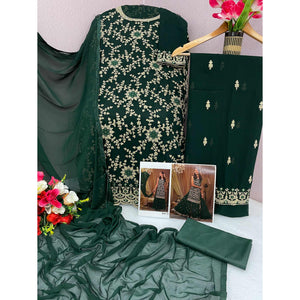 green-sequins-embroidered-georgette-semi-stitched-sharara-suit-2