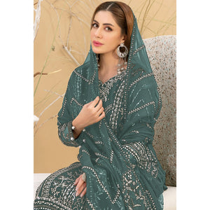 green-floral-embroidered-georgette-semi-stitched-pakistani-suit-7
