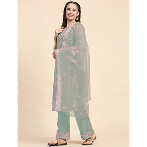green-sequins-embroidered-net-semi-stitched-pakistani-suit
