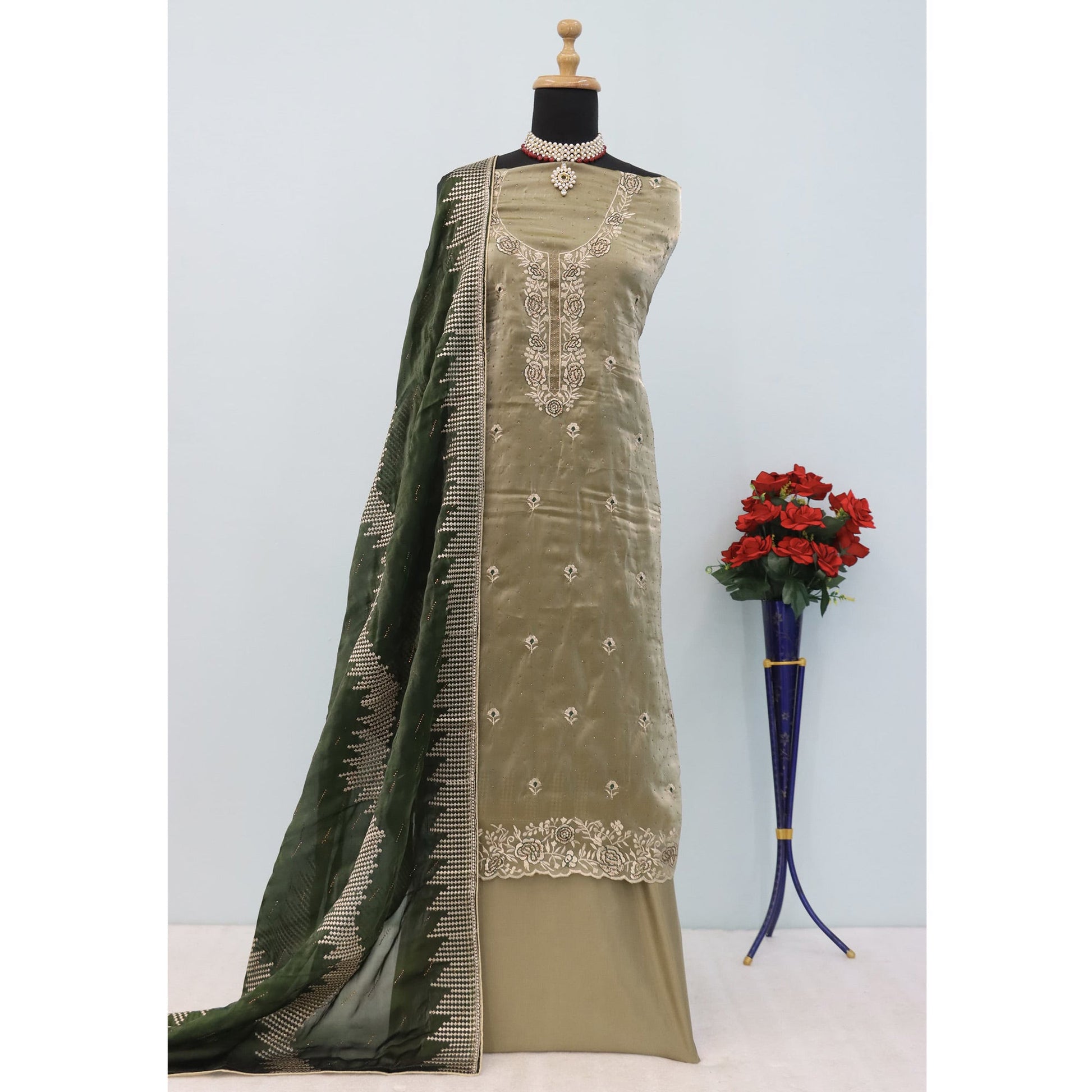green-floral-embroidery-with-swarovski-work-jimmy-choo-tissue-semi-stitched-suit