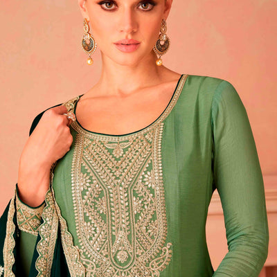 green-floral-sequins-embroidered-chinon-suit