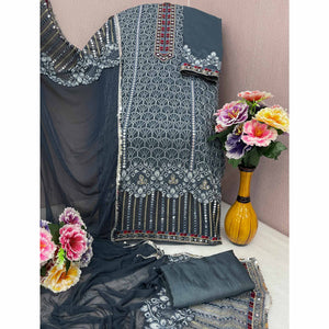 grey-embroidered-georgette-semi-stitched-suit