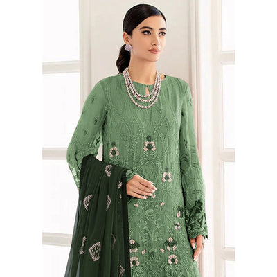 green-embroidered-georgette-semi-stitched-pakistani-suit-1