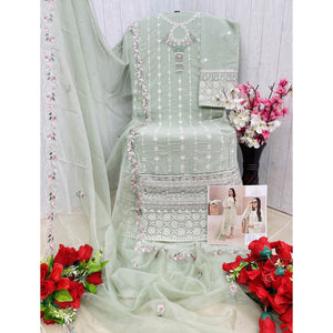 green-floral-embroidered-georgette-semi-stitched-pakistani-suit-12