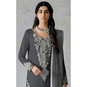 grey-embroidered-georgette-pakistani-dress-material
